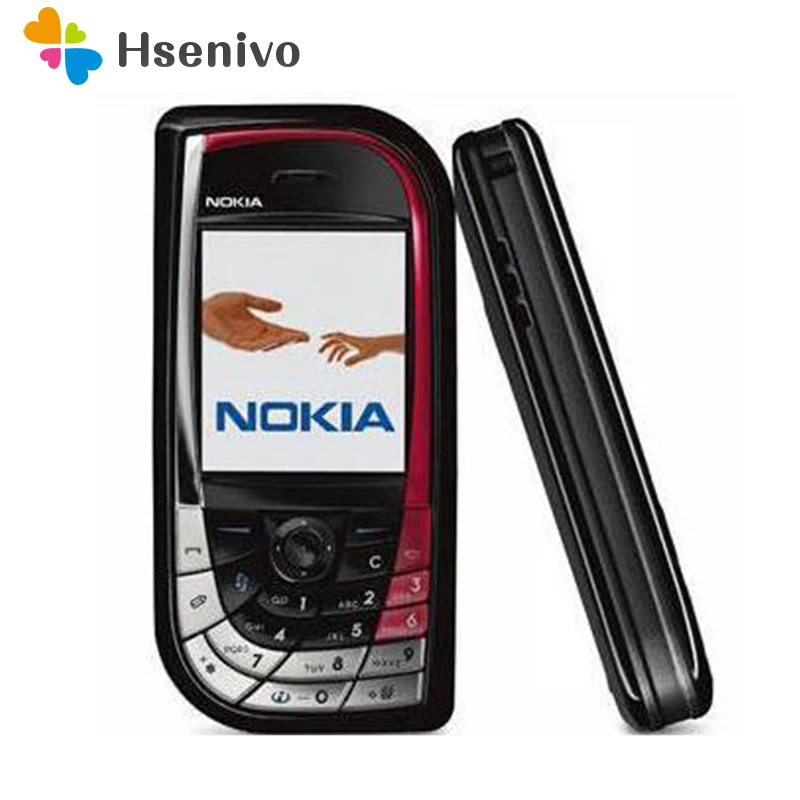 

Hot!!! 7610 Original Unlocked Refurbished Nokia 7610 Mobile Phone GSM Tri-Band Camera Bluetooth Smartphone Free shipping