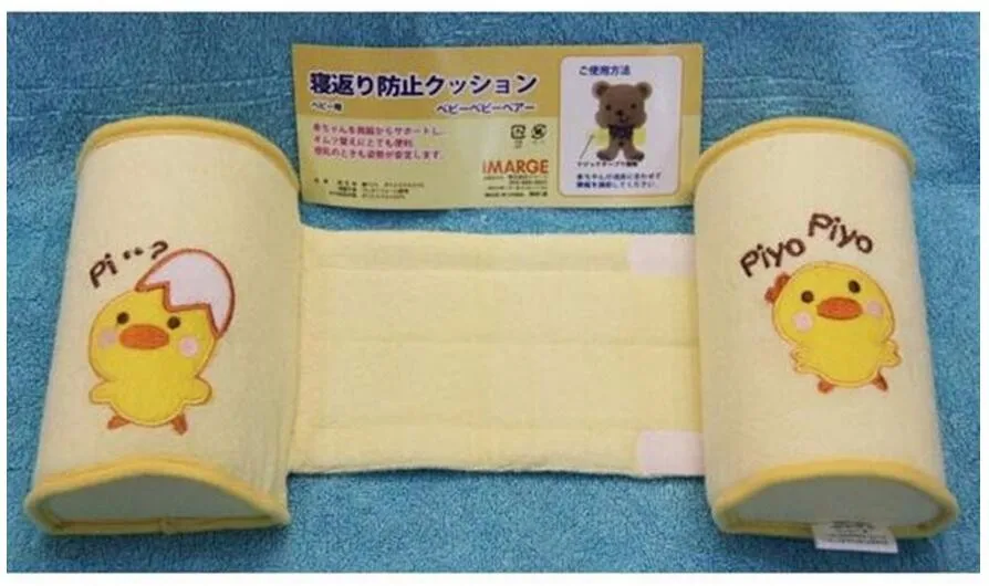 Детская подушка для коррекции фигуры, подушка для коррекции плоской головы, Желтая подушка с рисунком курицы