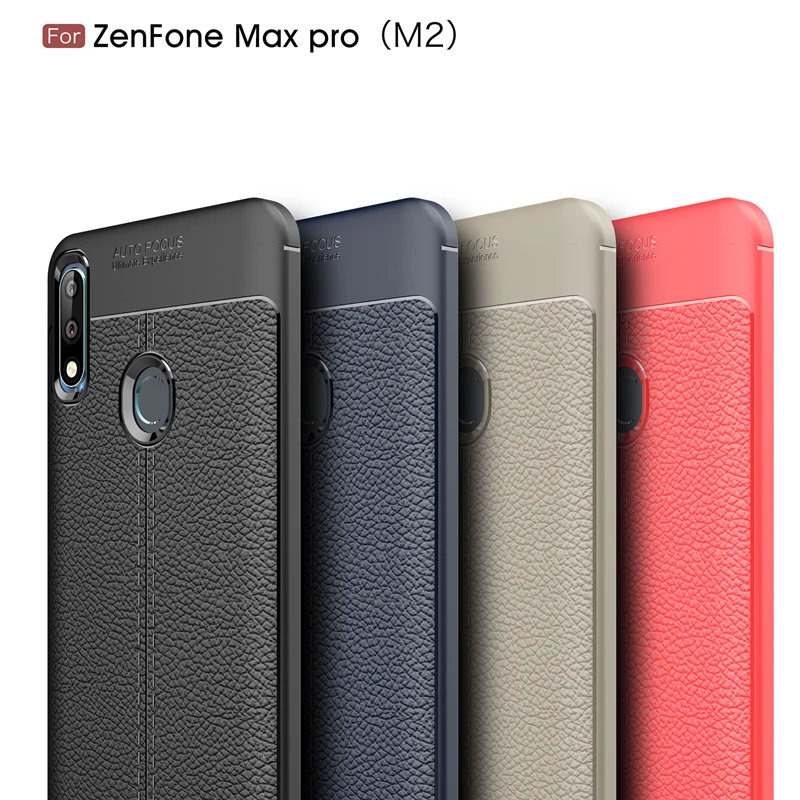 

For ASUS Zenfone Max Pro M2 Case Luxury Shell Rugged Style Bumper Silicone Case For ASUS Zenfone Max Pro M2 ZB631KL Cover