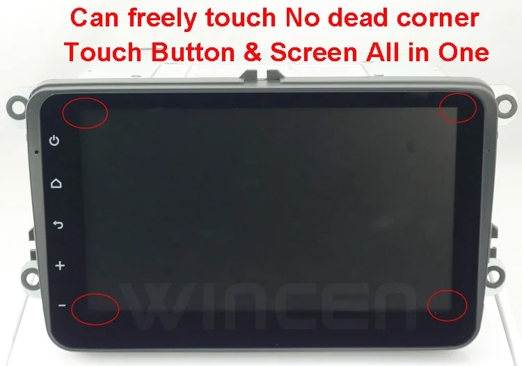 Excellent 8" Android 4.2 Car DVD GPS Player for  VW Golf Passat Jetta Tiguan Touran Polo SKODA Octavia SEAT Altea Leon with Touch button 33