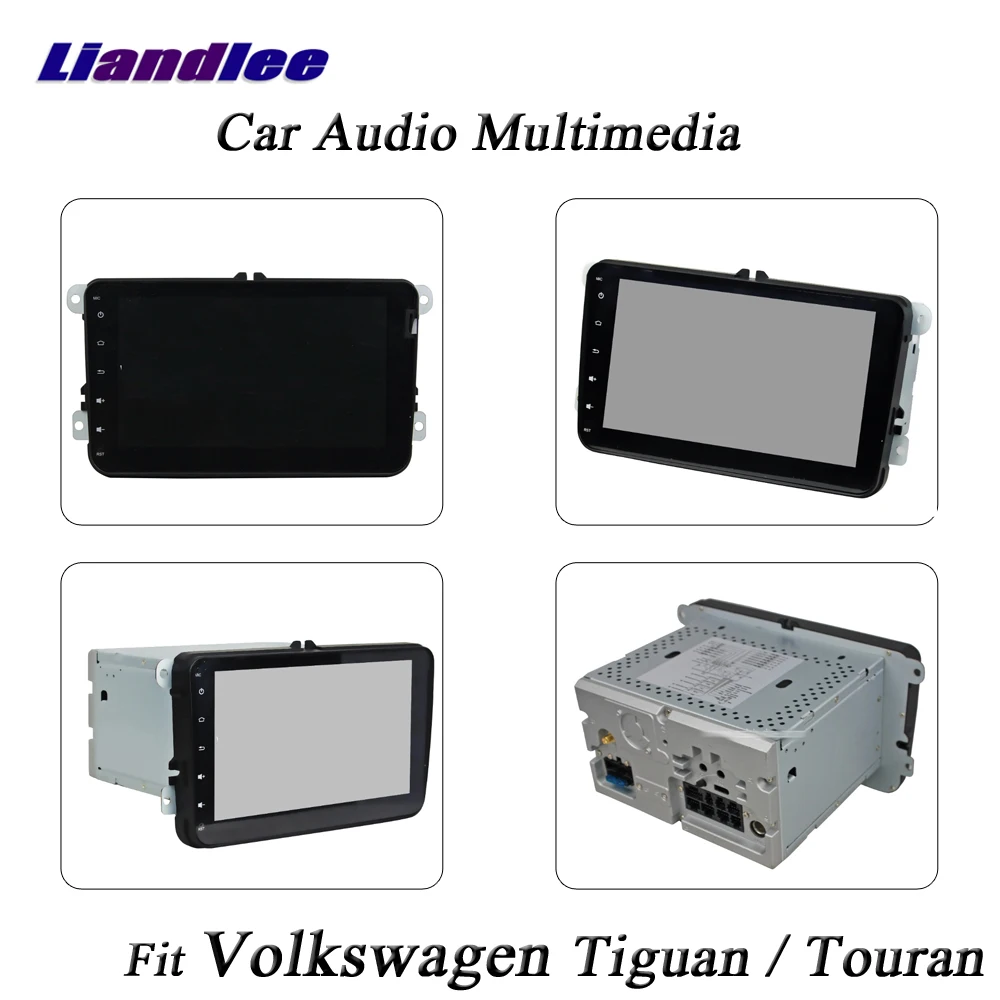 Excellent Liandlee Car Android System For Volkswagen Tiguan / Touran Radio DVD Player GPS Navi Navigation Wifi Touch Button Multimedia 1