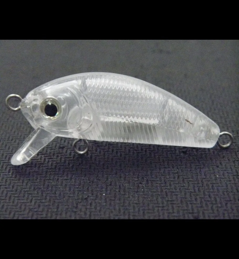 Fishing Lure Blank Crankbait Unpainted Hard Bait Fresh Water Shallow