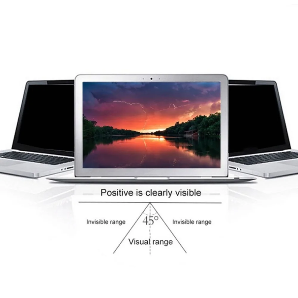 

11/12/16/17 inch Privacy Filter Anti Peeping Screens Protective Film Anti Radiation For 16:9 Laptop