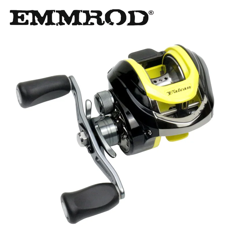 

EMMROD 10+1BB Fishing Reels 6.2:1 Bait Casting Reels Left Right Hand Fishing Baitcasting Reel wheel