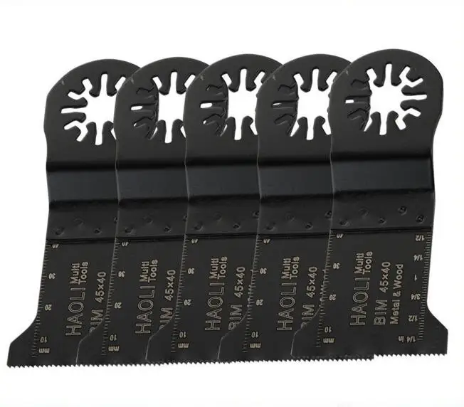 5 pcs 45mm B metal oscillating Multitool saw blades for Fein TCH Dremel etc for home