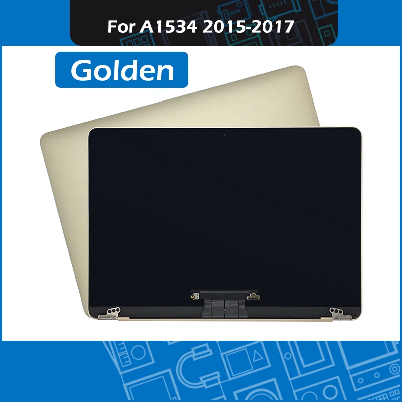 Gloden ноутбук A1534 ЖК светодиодный экран в сборе для Macbook retina 12 дюймов дисплей год EMC 2746 2991 3099