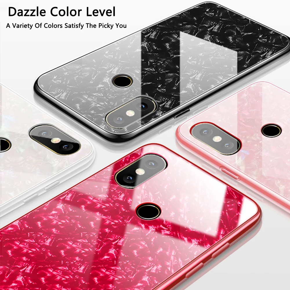 Tempered Glass Funda For Huawei P20 Lite Pro Case Hard Pink Honor Play 7X 7A 10 V9 9i V10 9 Mate Cover |