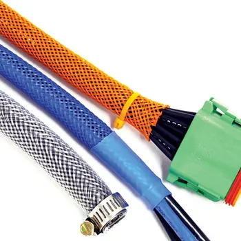 

8mtr 10mm PET Expandable Braided Sleeving cable management sleeve cord organizer for wrap protect cables
