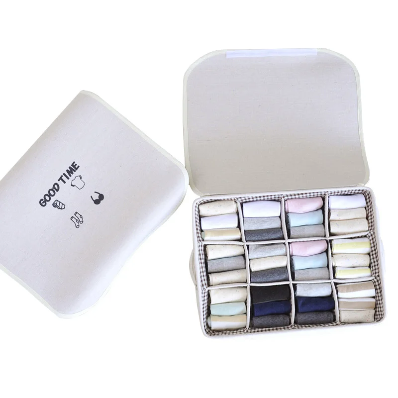 12 Cells Drawer Closet Organizers Boxes For Underwear Bra Home Storage Non-woven Scarfs Socks Bra Organizer Storage Box 12 Cells Drawer Closet Organizers Boxes For Underwear Bra Home Storage Non-woven Scarfs Socks Bra Organizer Storage Box