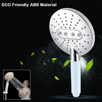 

SPA Water-saving Shower Head Multi-functionHandheld Nozzle ABS Chrome Showerhead hand held for Bathroom