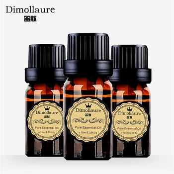 

3PCS Dimollaure Jasmine Essential Oil Relax emotions Aromatherapy humidifier Skin Care SPA Body massage essential oil