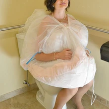 Сборная юбка Слип новая свадебная Нижняя юбка для свадебного платья для унитаза Нижняя юбка спасет вас от туалетной воды