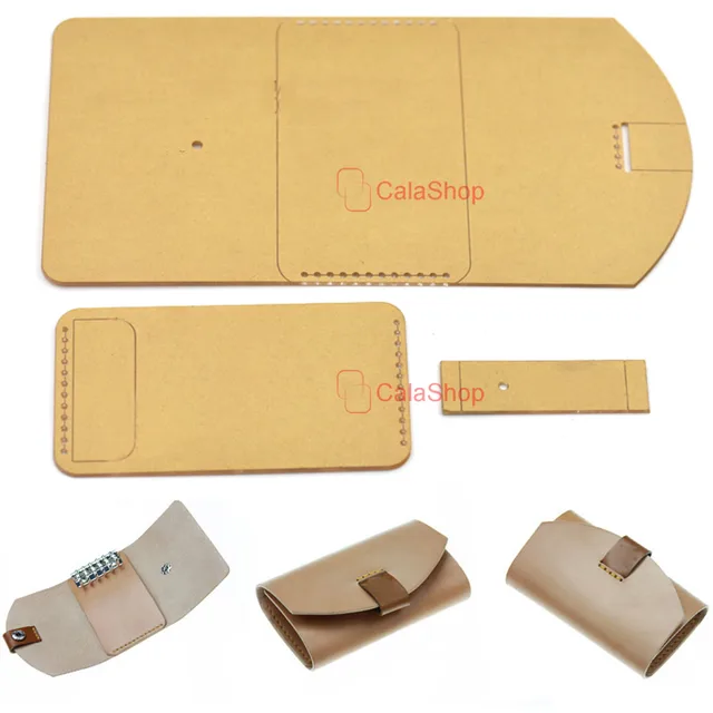 aliexpress com buy 1 pcs lot acrylic wallet leather template