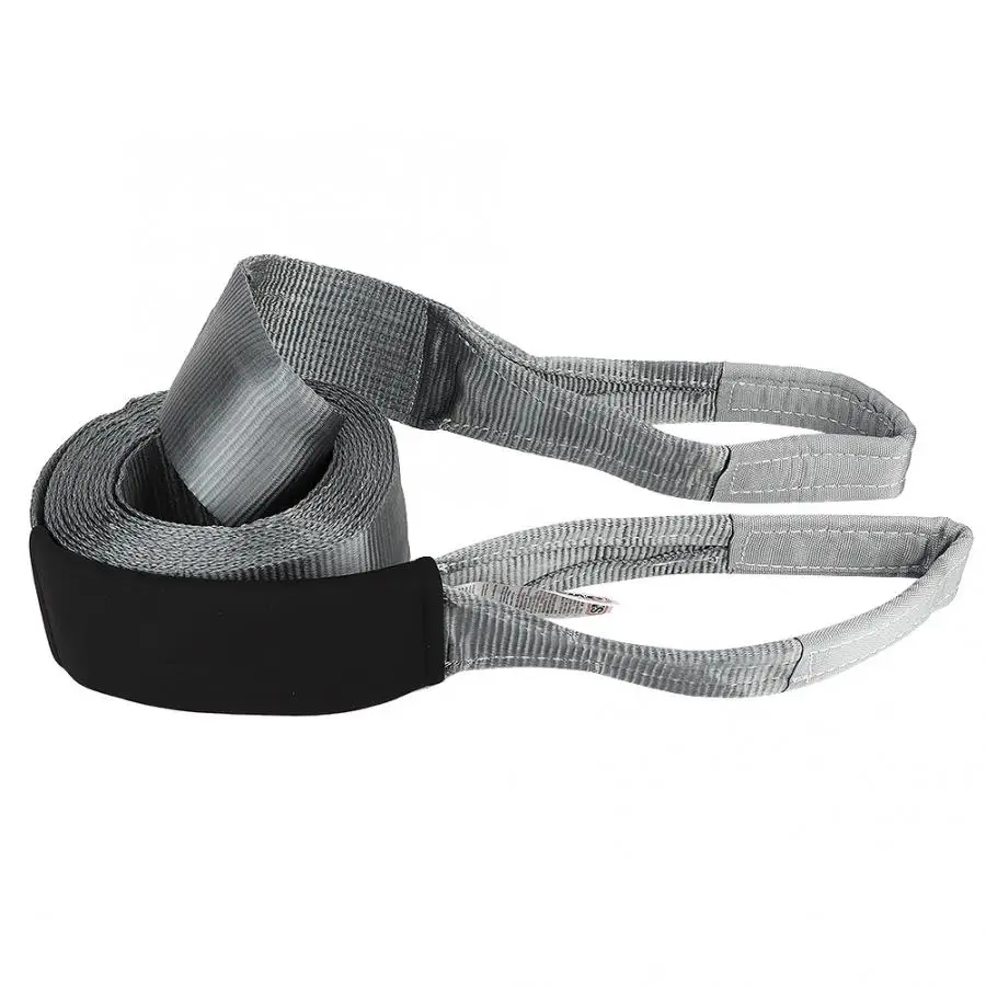 حبل قطر s 11 طن 9 M عالية القوة سحب حزام كابل النايلون حبل قطر ل سيارة على الطرق الوعرة أدوات السيارات اكسسوارات