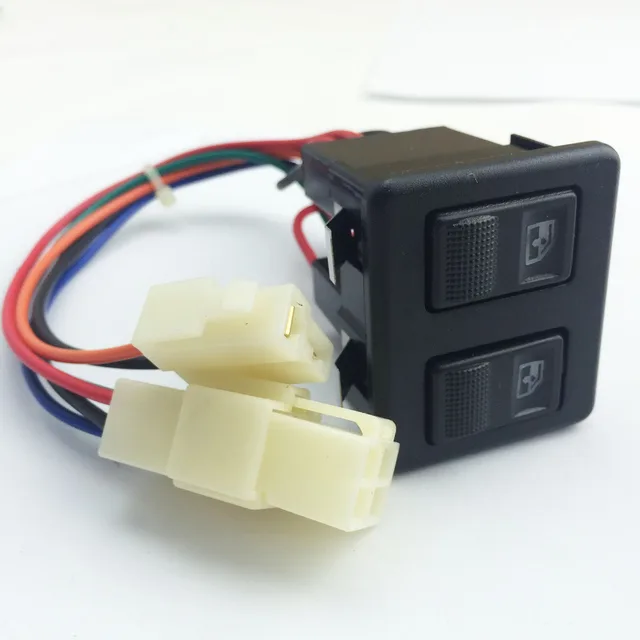 US $4.18 DC12V 20A Car Window Switch for old jetta FAWVolkswagen Santana Single  double lift switch