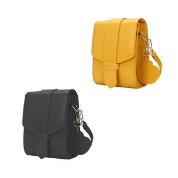 

Fashion New Women Girls PU Leather Mini Shoulder Bag Multifunction Lady Female Small Casual Mobile Phone Pouch Crossbody Bag