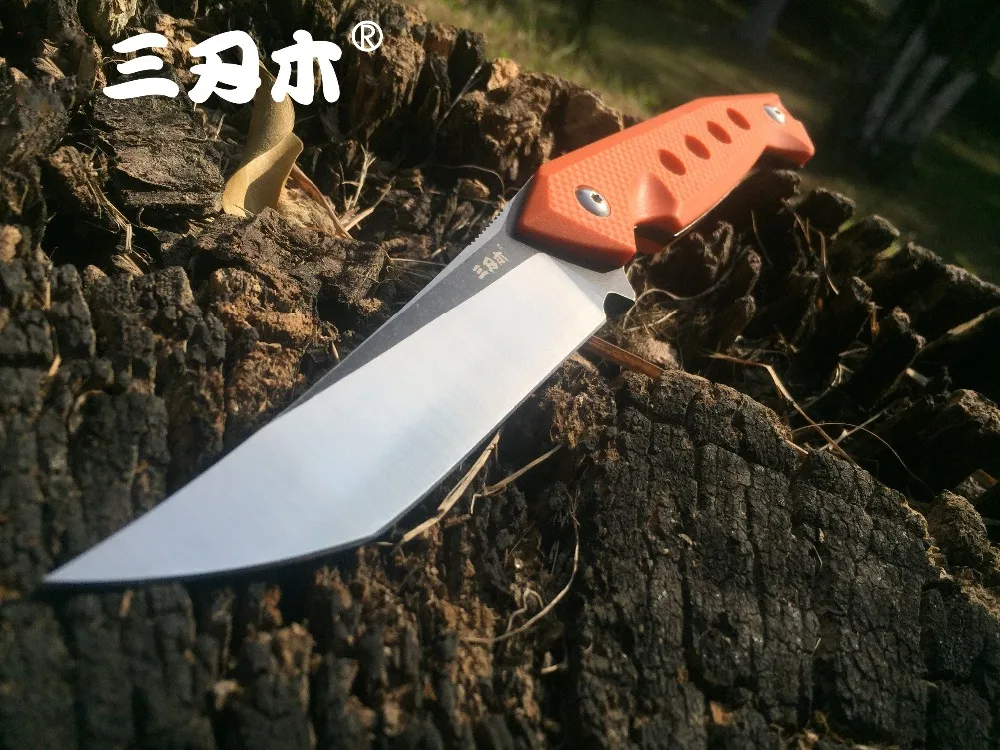 Sanrenmu S761 Fixed Blade Knife 8Cr13MoV Blade Camping EDC Outdoor Hunting Survival Tactical Fishing Tool Portable Knife
