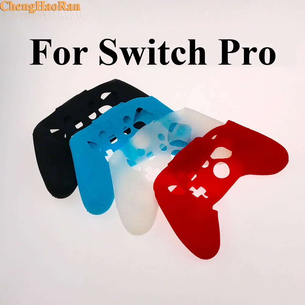 ChengHaoRan 40 шт. для Switch PRO NS Joy-Con дорожный переключатель мягкий силиконовый защитный чехол сумка черный красный синий белый