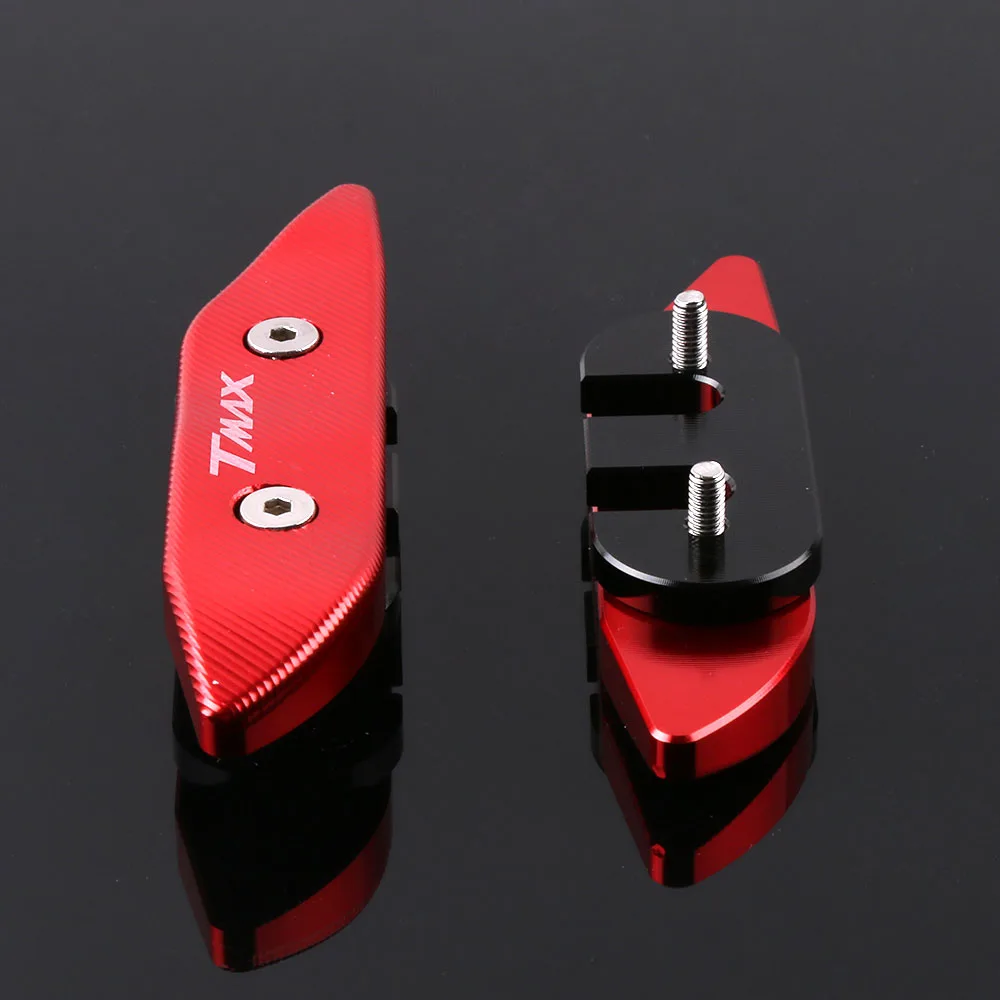 For Yamaha T MAX 530 TMAX 530 2017-2018 Motorcycle Accessories CNC Aluminum Alloy Rear Mirror Hole Cap Cover (3)