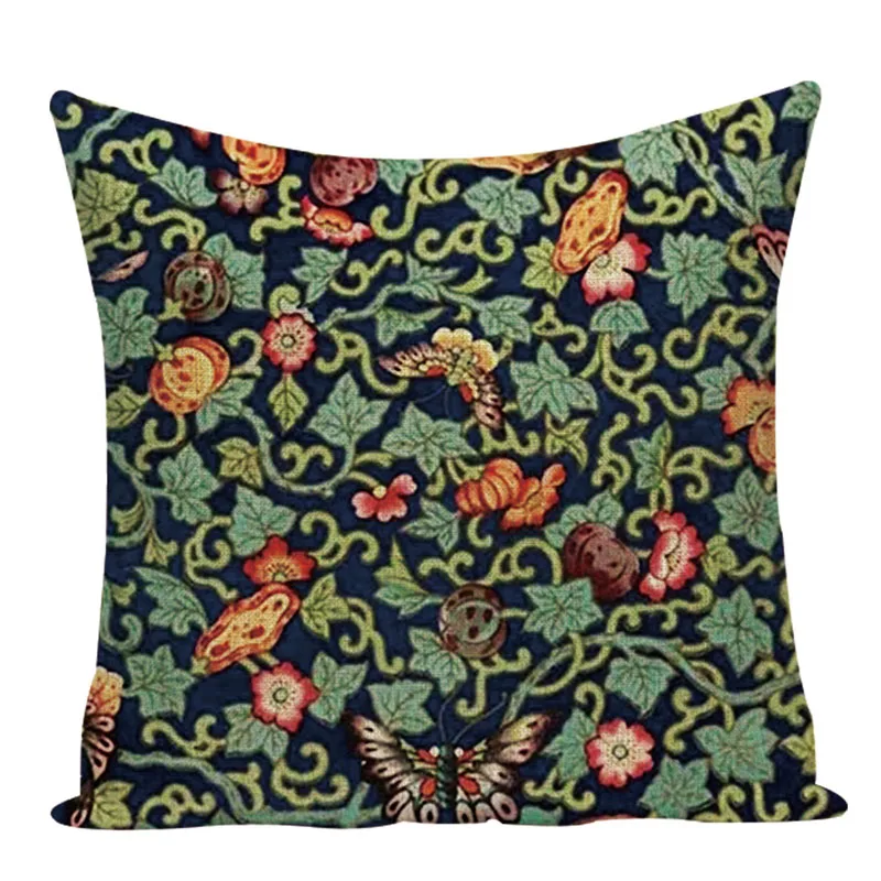 Индийская наволочка в стиле бохо, уличные подушки высокого качества, льняные геометрические наволочки, декоративные наволочки на заказ - Цвет: L173-9