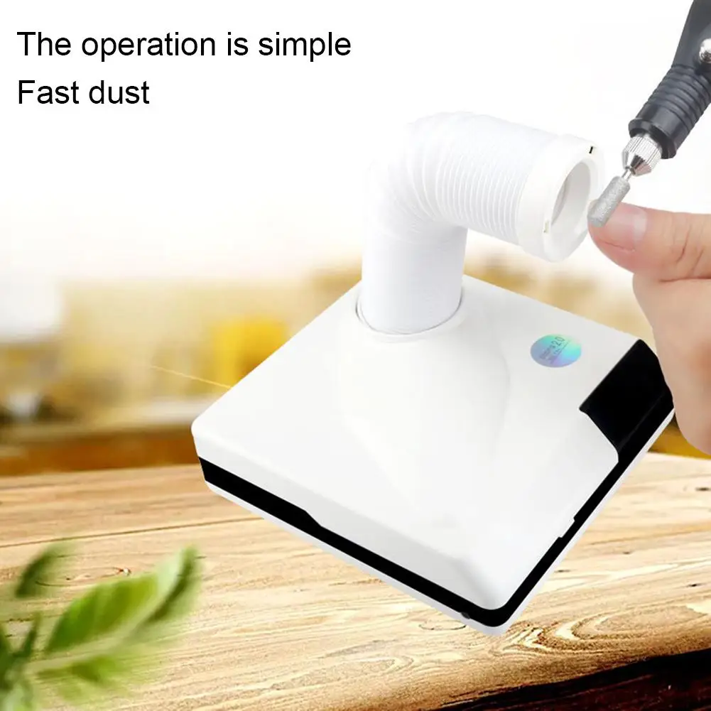 

60W Elbow Nail Dust Collector Retractable Vacuum Cleaner Manicure Suctions Device