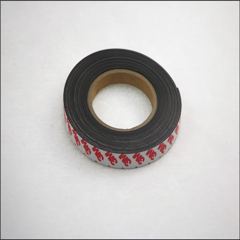 

Ribbon tape 20x1.5 Magnetic Stripe Self Adhesivemagnet 20x1.5mm self Adhesive Flexible Magnetic Strip Rubber Magnet Tape 2M Leng