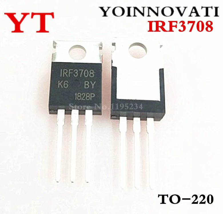 

Free Shipping 50pcs/lot IRF3708 3708 IC TO-220 Best quality