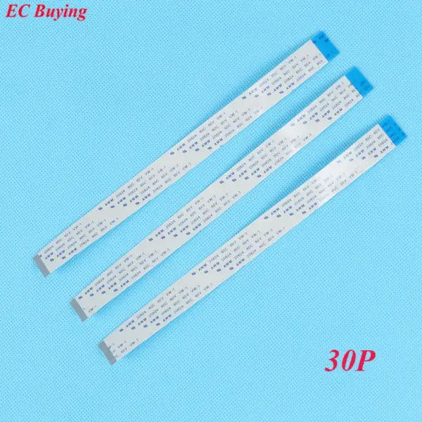

5pcs 200mm FFC/FPC Cable 30Pin Flexible Flat Cable 0.5mm Pitch Reverse Direction