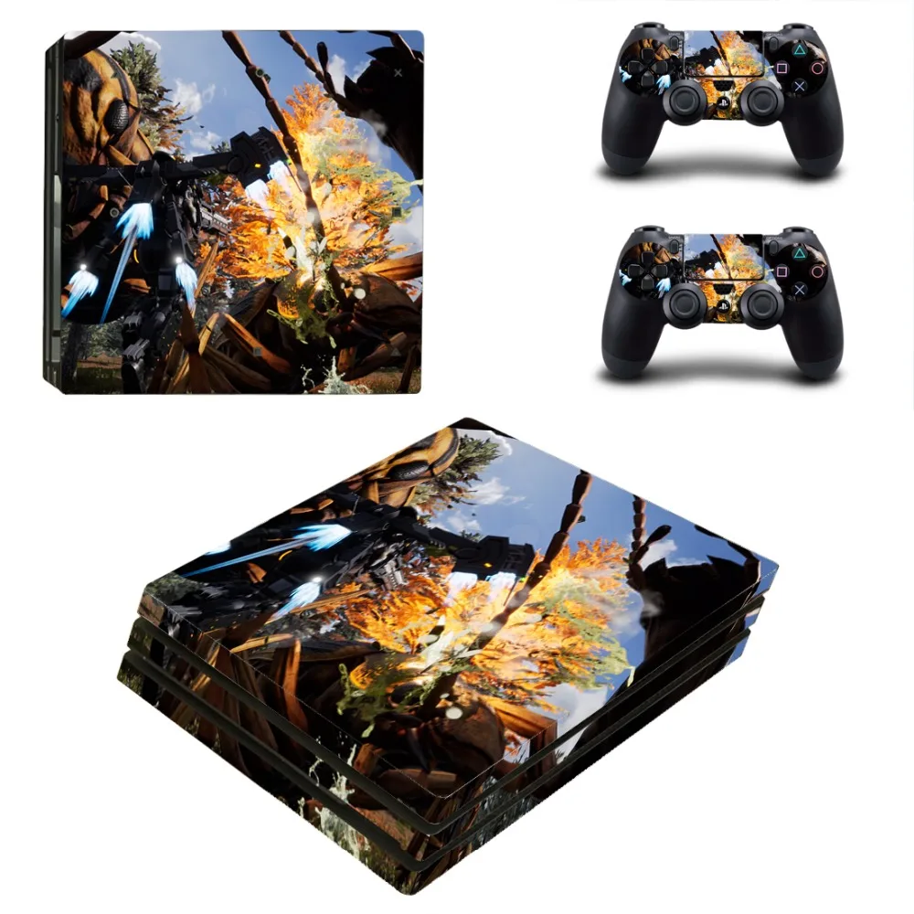 Защита Земли сила Железный дождь PS4 Pro наклейка на кожу для PlayStation 4 консоль и 2