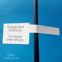 12000pcs/lot, 84x26mm network cable label sticker,water prooft, tear resistant, A4 size laser print, Item no. HT02
