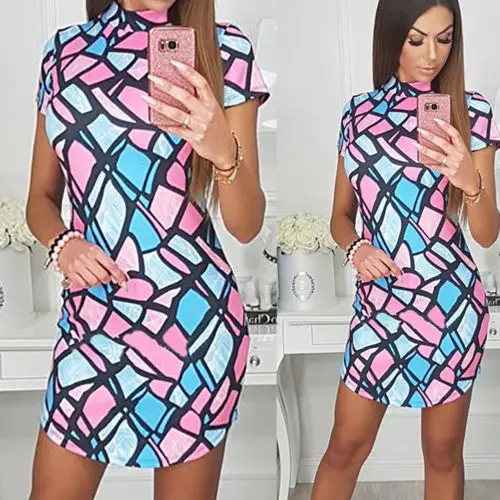 

Fashion New Women Bandage Bodycon Sleeveless Club Party Cocktail Sexy Short Mini Dress Ladies Pencil Dress