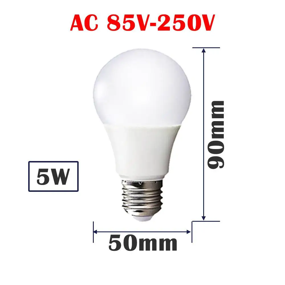 E27 5 Вт/7 Вт 12 светодиодов AC85-265V лампа для выращивания растений лампа для внутреннего наружного садоводства