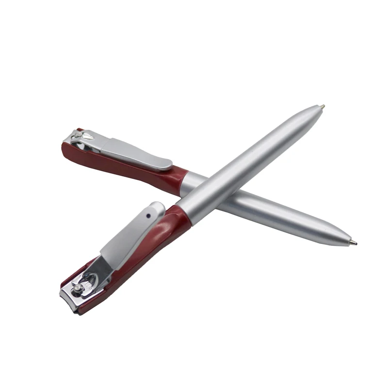

1 Pc Multifunction Nail Clippers Nail File 0.7mm Ball-point Pen Ballpoint Pen Tool Pen Student Prizes Gift For Office