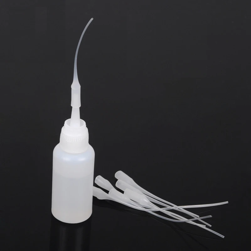 

Miniature 502 Glue Tube Rat Tail Pipe Drip Hose 60pcs/set Model Building Tools Hobby Assembly Accessory
