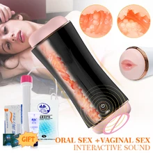 Male Masturbator Cup Stroker Pocket Pussy Vagina Real Pussy Oral Sex Vibrator Massage Automatic Erotic Adult Sex Toys For Men цена Male Masturbator Cup Stroker Pocket Pussy Vagina Real Pussy Oral Sex Vibrator Massage Automatic Erotic Adult Sex Toys For Men цены онлайн