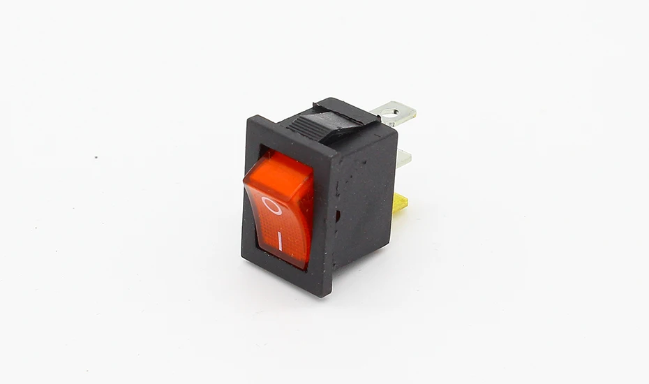 1 шт Mini 3 Pin приборной панели вкл/выкл Водонепроницаемый перекидной переключатель с подсветкой Spst с светильник