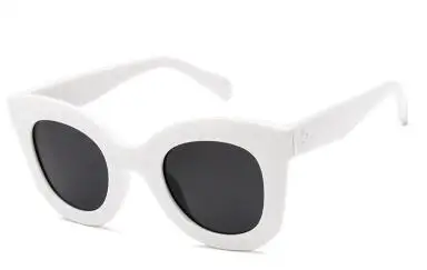 Элегантные женские солнцезащитные очки "кошачий глаз", женские брендовые дизайнерские солнцезащитные очки с градиентными линзами, UV400 Oculos de sol zonnebril dames - Цвет линз: C2