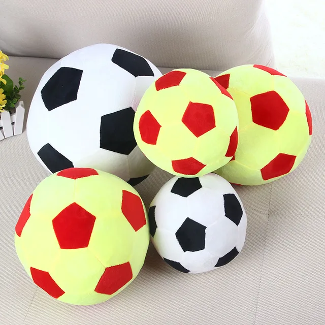 Patchwork Football Shape Cushion Pillow Soccer Ball For Patchwork Football Shape Cushion Pillow Soccer Ball For World Cup Stuffed Kids Plush Doll Toys