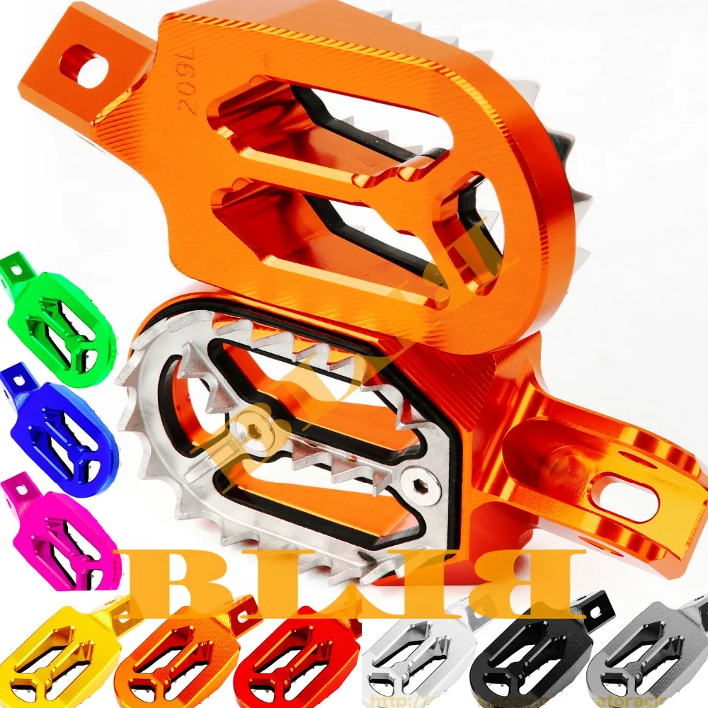 Для Honda CFR250X CFR250R CFR 250 450 X R CFR450R CFR450X CRF150R 150 CR125 CR 125 CNC мотоциклетные прищепки для ног