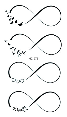 Classic Black Tatoo Cat Bird Fake Tattoo Tatuajes Hand Tatouage Body Waterproof Temporary Tattoo Sticker Small Taty