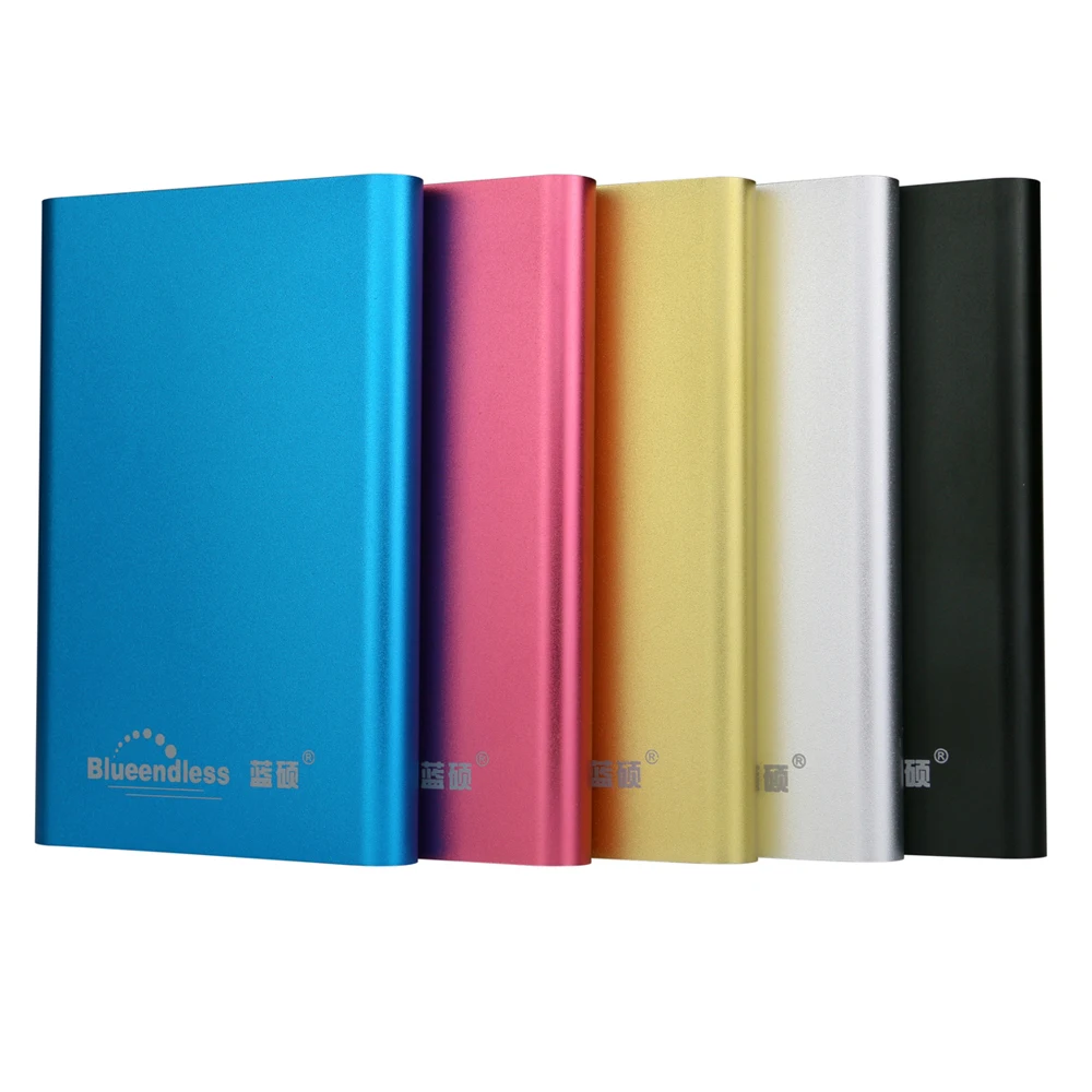 Blueendless 2 5 дюймов 160 г 250 500 750 1 ТБ USB3.0 портативный внешний жесткий диск для ноутбука