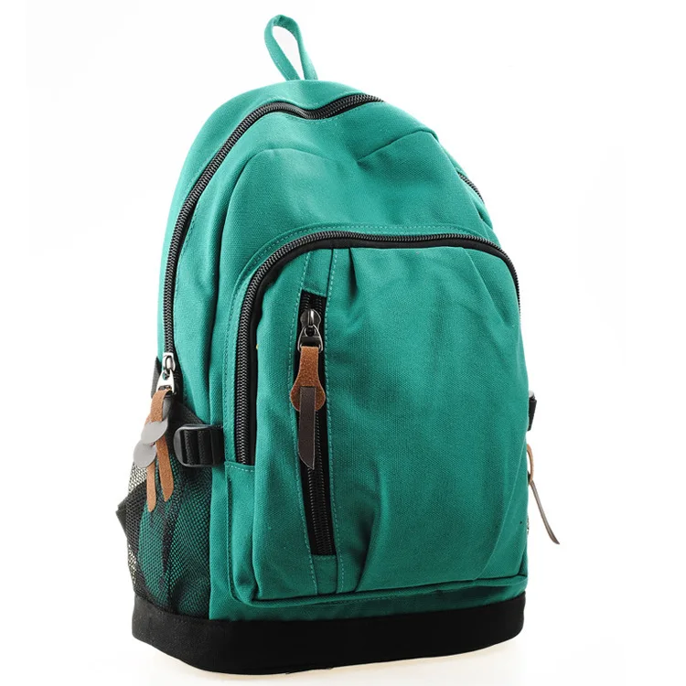 2017 New Neutral Korean Style Canvas Backpack Backpack for Teenagers