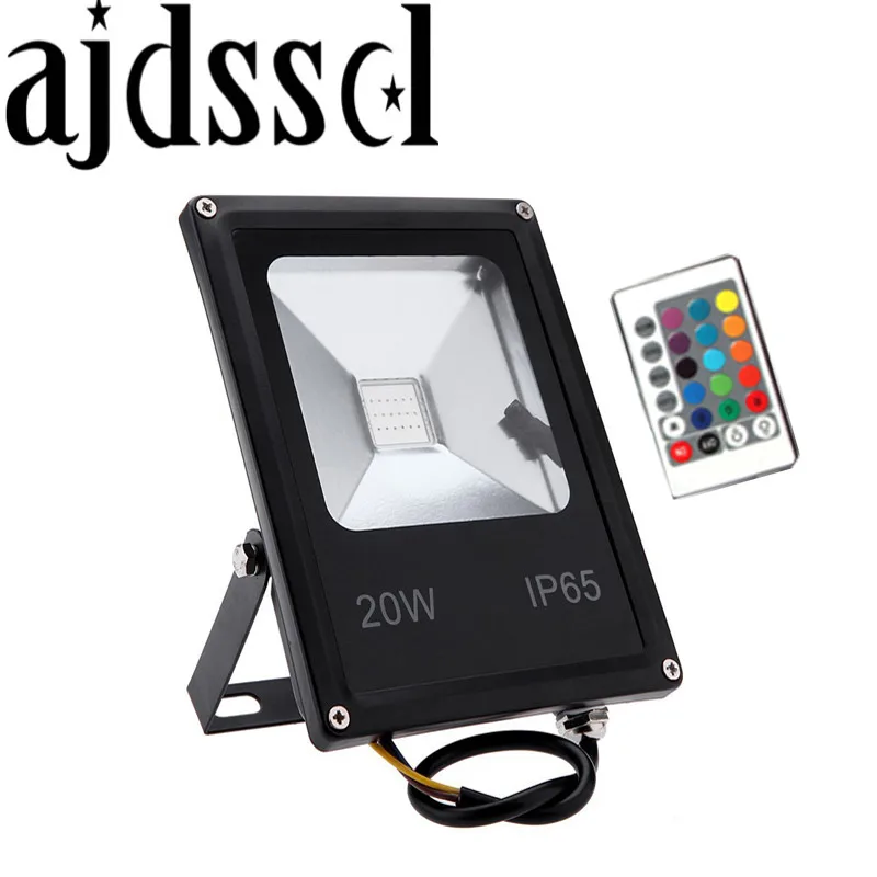 LED Flood lights 10W 20W 30W 50W Pir Motion sensor Outdoor Lighting Reflector Spot IP65 Floodlights Garden WallLamp