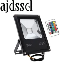 LED Flood lights 10W 20W 30W 50W Pir Motion sensor Outdoor Lighting Reflector Spot IP65 Floodlights Garden WallLamp