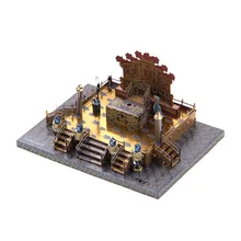2018 new Microworld 3D Nano Puzzle ZhengDa GuangMing Palace Metal font b Model b font DIY