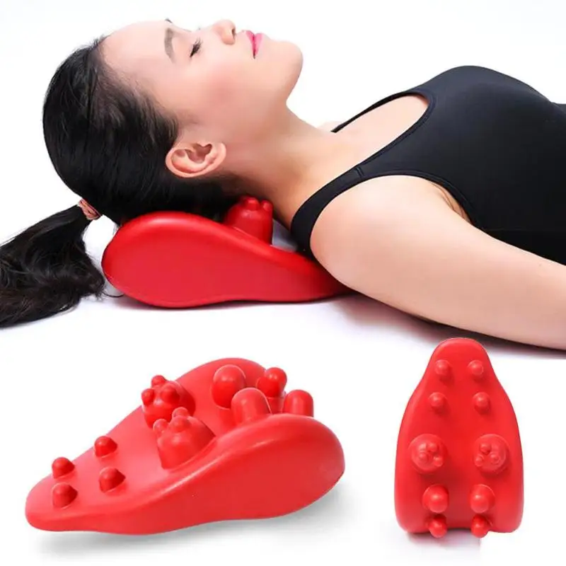1PC Neck Massager Pillow pain relief Care Back Health Neck Shoulder