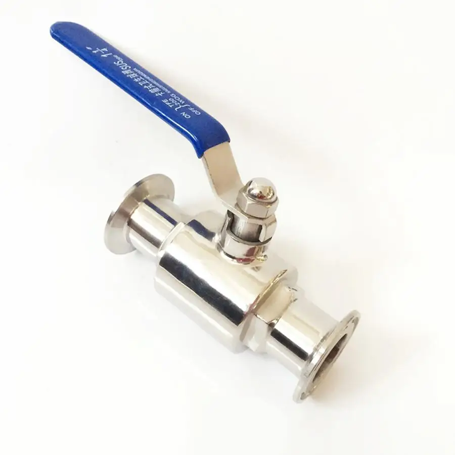 Подходит 89 мм Труба OD x 3," Tri Зажим, санитарный запорный клапан SUS 316L из нержавеющей пивоварения дома