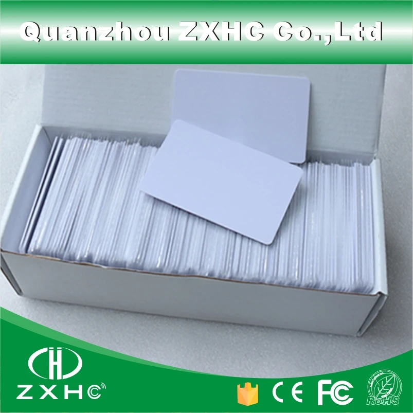 

(100pcs/lot) FM1108 (Compatible with MF1 S50) Smart Accsss Control Cards RFID 13.56 MHz Tags PVC Material
