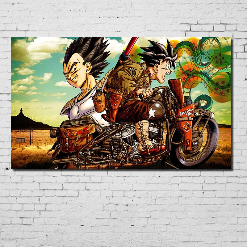 Cosy Moment Dragon Ball Z/GT плакат белая крафт-бумага печать в формате HD мультфильм Стрекоза плакаты на стену, изображения для гостиной QT485