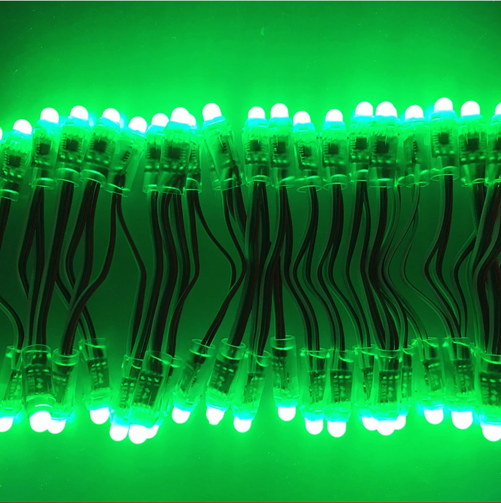 250 шт. WS2811 IC RGB светодиодный модуль водонепроницаемый DC5V+ T-1000S sd-карта WS2801 WS2811 WS2812 светодиодный контроллер+ светодиодный источник питания